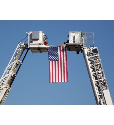 20'x30' Fire Truck Flag