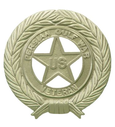 Persian Gulf War Aluminum Grave Marker