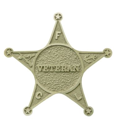 Veteran Aluminum Grave Marker