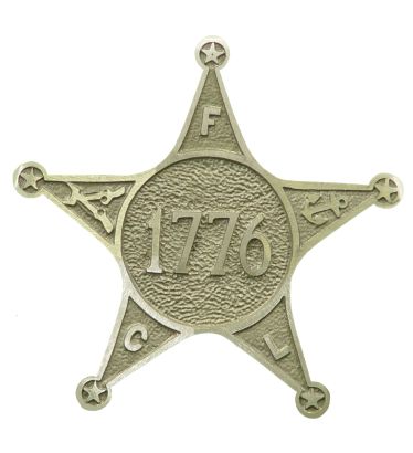 War of 1776 Aluminum Grave Marker