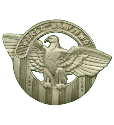 World War II Aluminum Grave Marker