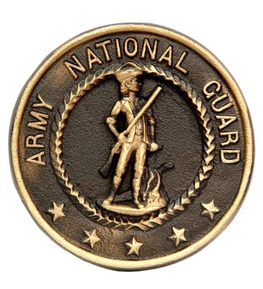 National Guard Bronze Grave Marker