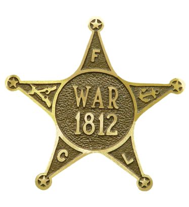 War of 1812 Bronze Grave Marker