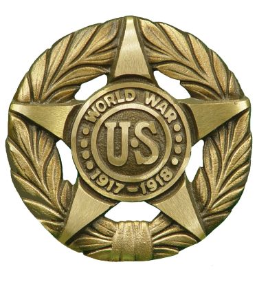 World War I Bronze Grave Marker