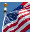 3'x5' U.S. Nylon Lock-Stitch Outdoor Flag