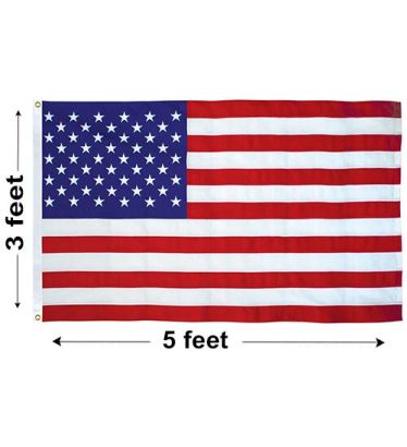 3'x5' U.S. Cotton Outdoor Flags