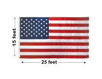 15'x25' U.S. Nylon Outdoor Flags