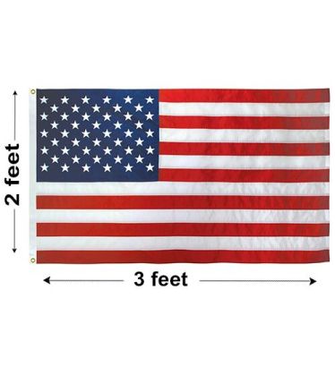 2'x3' U.S. Nylon Outdoor Flags