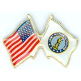 U.S./National Guard Lapel Pin