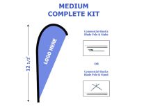 KIT - Medium Commercial-Basics Blade Custom Banner