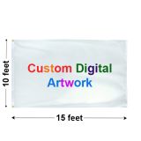 10'X15' Commercial-Basics Custom Digital Flags