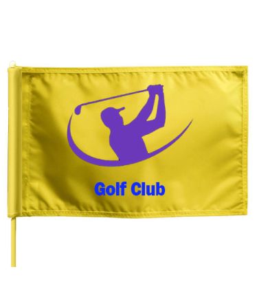 Small Golf Flag with Golf Tube - Commercial Basics