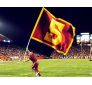 6'x8' Light-Weight School Spirit Flags - Single Face Reverse