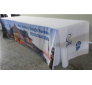 All-Sided Classic Custom Pleated Table Cover - Flame Retardant