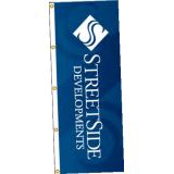 5'x3' Custom Vertical Flag- Grommets