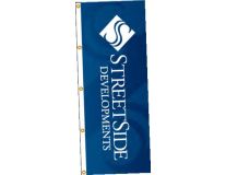 6'x4' Custom Vertical Flag- Grommets