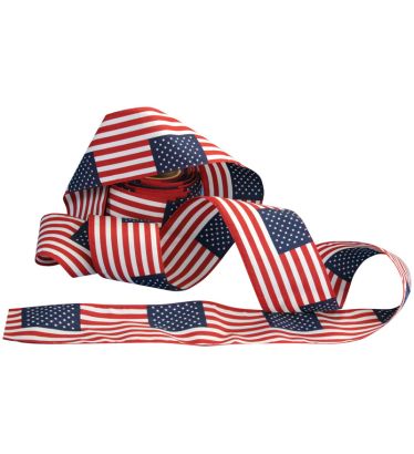 12"x25' Flag Pattern Hemmed Bunting - Cotton