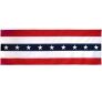 3'x8' Printed Stars & Stripes Flat - Nylon