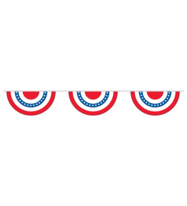 30' Patriotic Fan Dangles