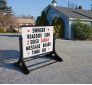 Standard Swinger Roadside Sign