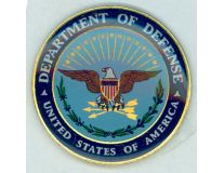 Department of Defense Round Lapel Pin