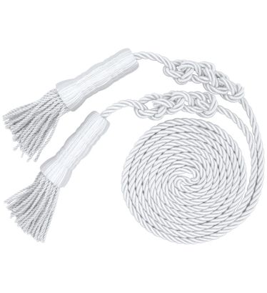 White Cord and Tassels for 3'x5' Indoor Flag Set