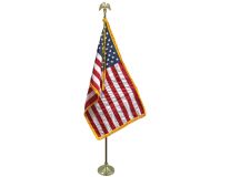 8' Standard Indoor Aluminum Flag Kit