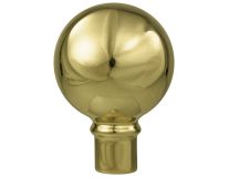 3" Gold Metal Parade Ball for Oak Poles - Indoor/Parade