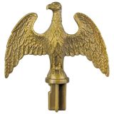 Gold Gilt Plastic Slip-Fit Eagle for 1" Aluminum Pole - Indoor/Parade