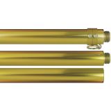 8' Heavy Deluxe Aluminum Indoor/Parade Pole - 1 1/8" Diameter