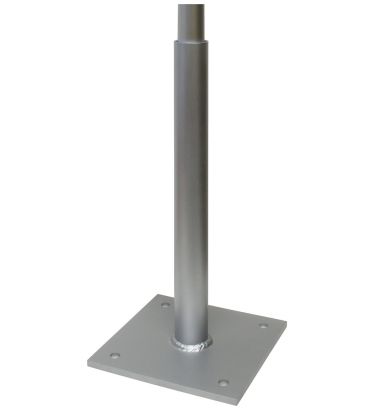 Vertical Bolted Holder for 1-1/2" Diameter Pole