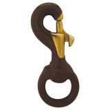 Rubber Coated Brass Swivel Snaphooks