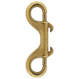 Solid Brass Double Snaphook