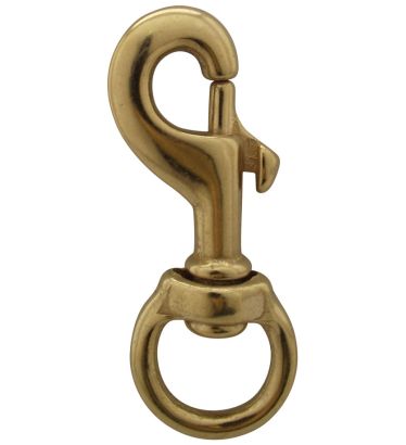 Solid Brass Swivel Snaphook