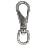 Stainless Steel Swivel Snaphook with Large Eye Opening