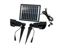 24 LED Commercial Solar Spot Light Kit - Remote Control