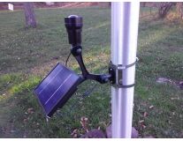 Fixed Head CREE-Powered Commercial Flagpole Solar Light