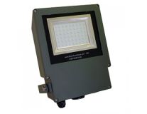 54 LED RGB Color Changing Commercial Solar Flood Light - Remote Control