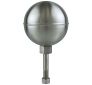 10" Stainless Steel Ball Ornaments - Outdoor