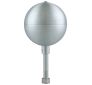 12" Aluminum Ball Ornaments - Outdoor