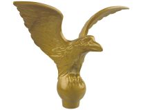 12" Gold Metal Eagle Ornament