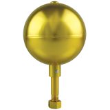 6" Aluminum Ball Ornaments - Outdoor