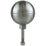 6" Stainless Steel Ball Ornaments - Outdoor