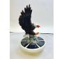 10" Majestic Eagle Flagpole Ornament