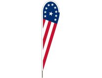 10'x30" Stars & Stripes Blade Flag