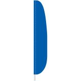 7'x17" Royal Blue Feather Flag