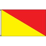 4'x6' Diagonal Attention Flags