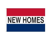 3'x5' New Homes Message Outdoor Nylon Flag