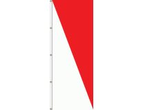 10'x3' Diagonal Vertical Attention Flags