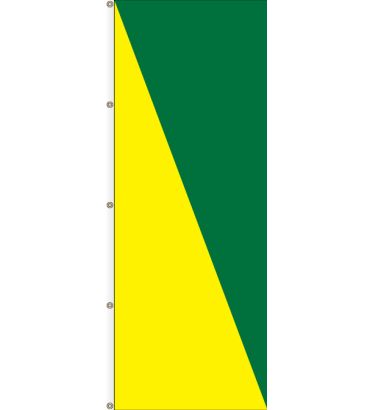 5'x3' Diagonal Vertical Attention Flags